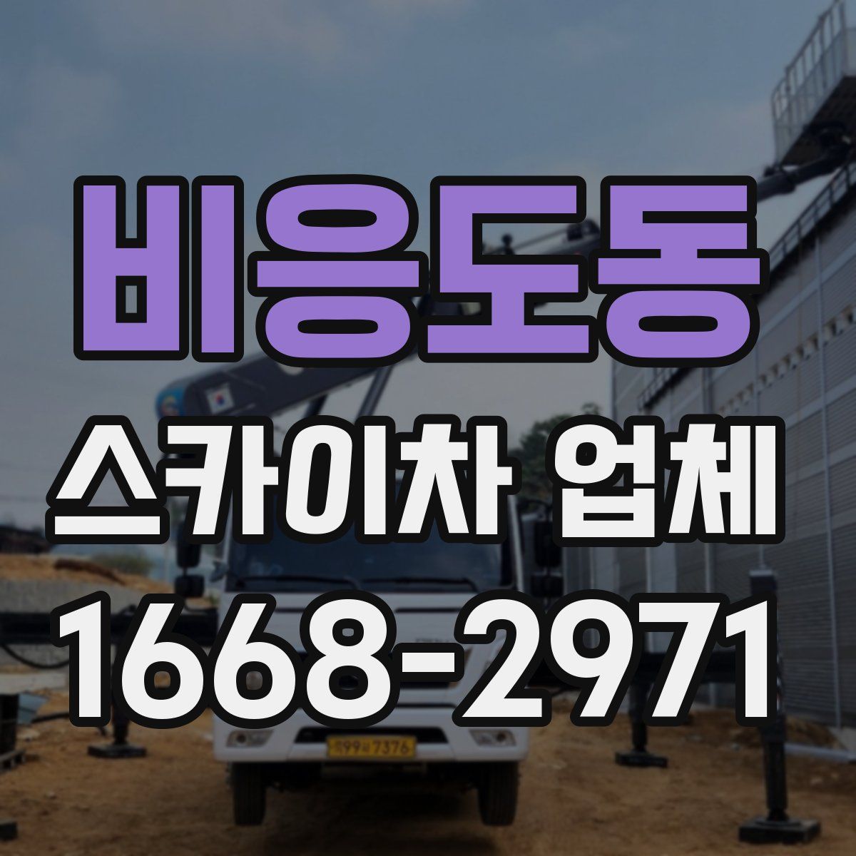 비응도동 스카이차 업체