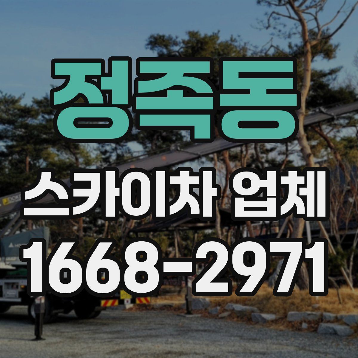 정족동 스카이차 업체