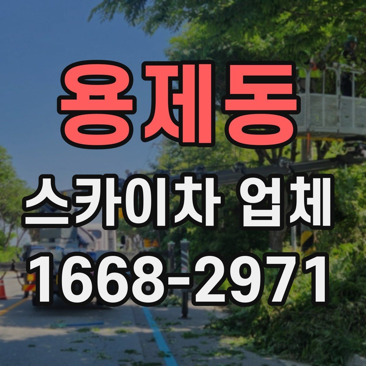 용제동 스카이차 업체 상담 전에 알아두면 좋은 점
