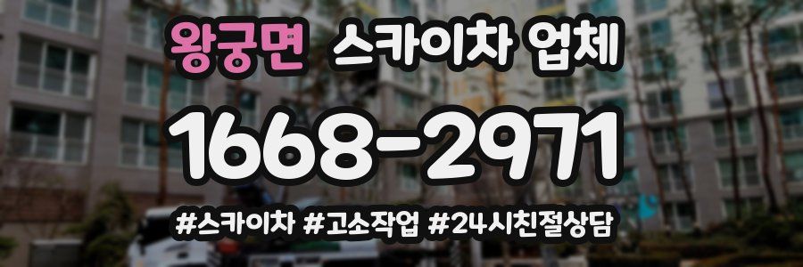 왕궁면 스카이차 업체