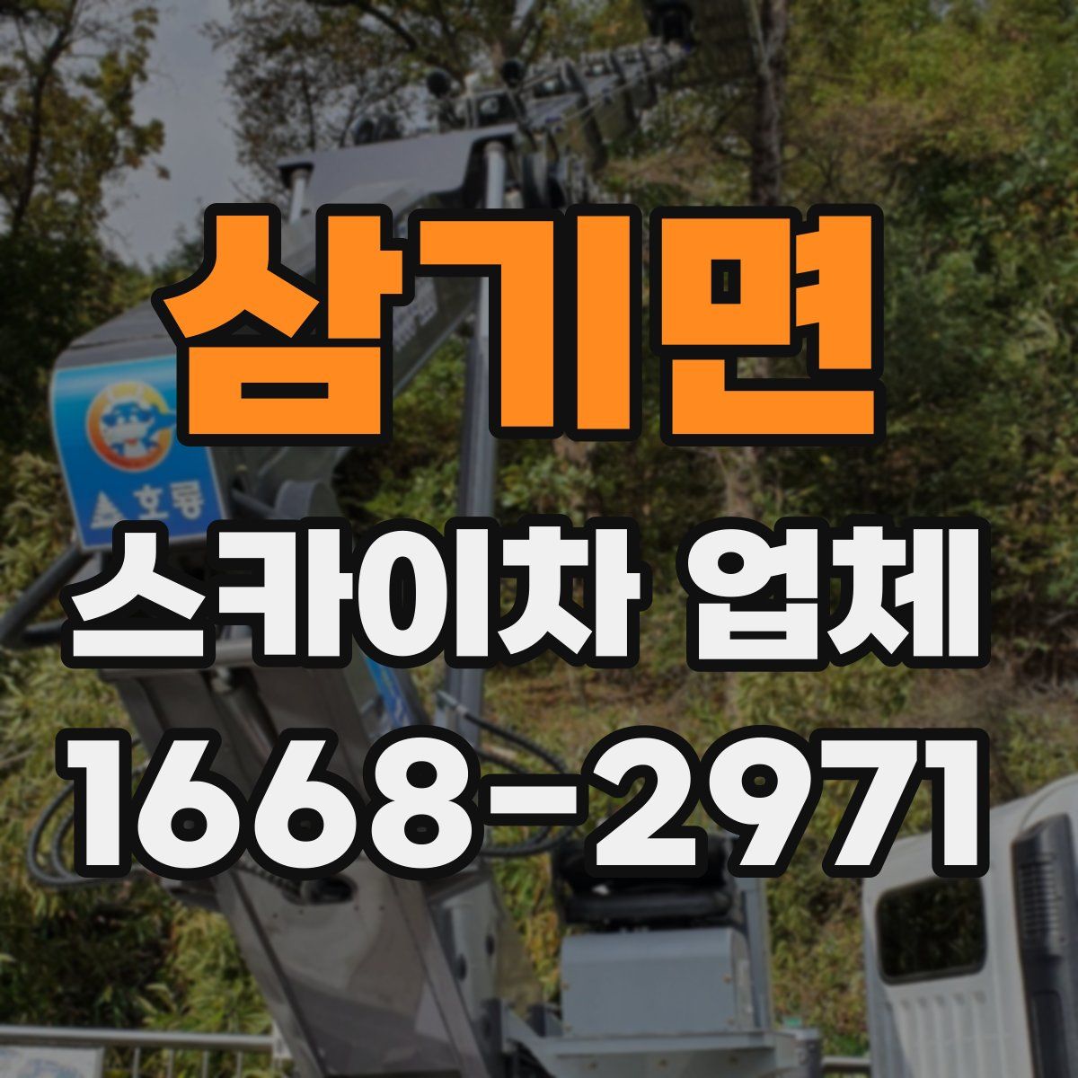 삼기면 스카이차 업체