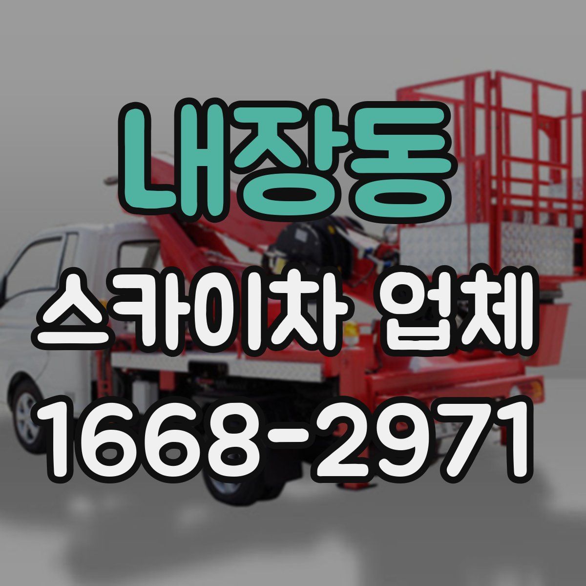 내장동 스카이차 업체