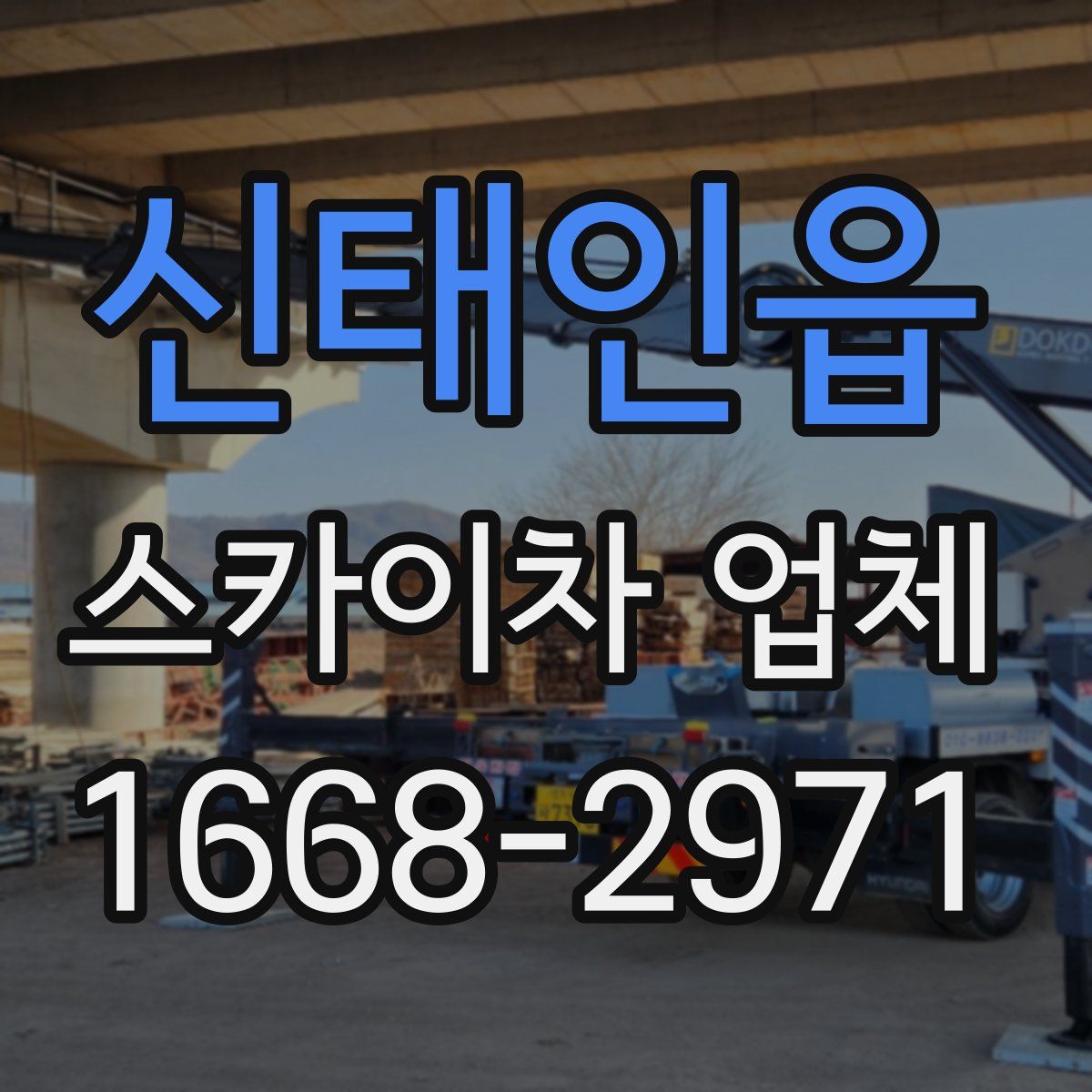 신태인읍 스카이차 업체