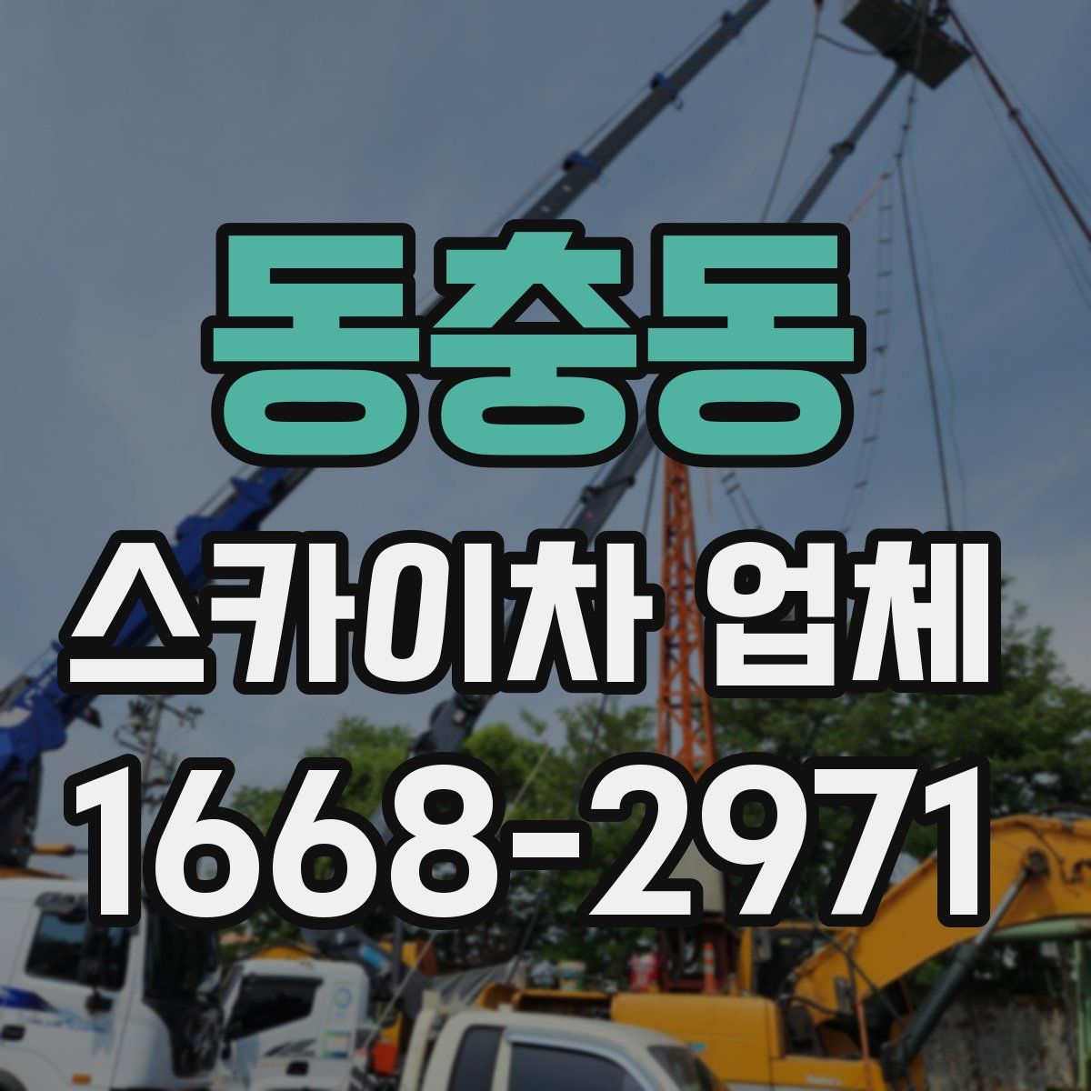 동충동 스카이차 업체