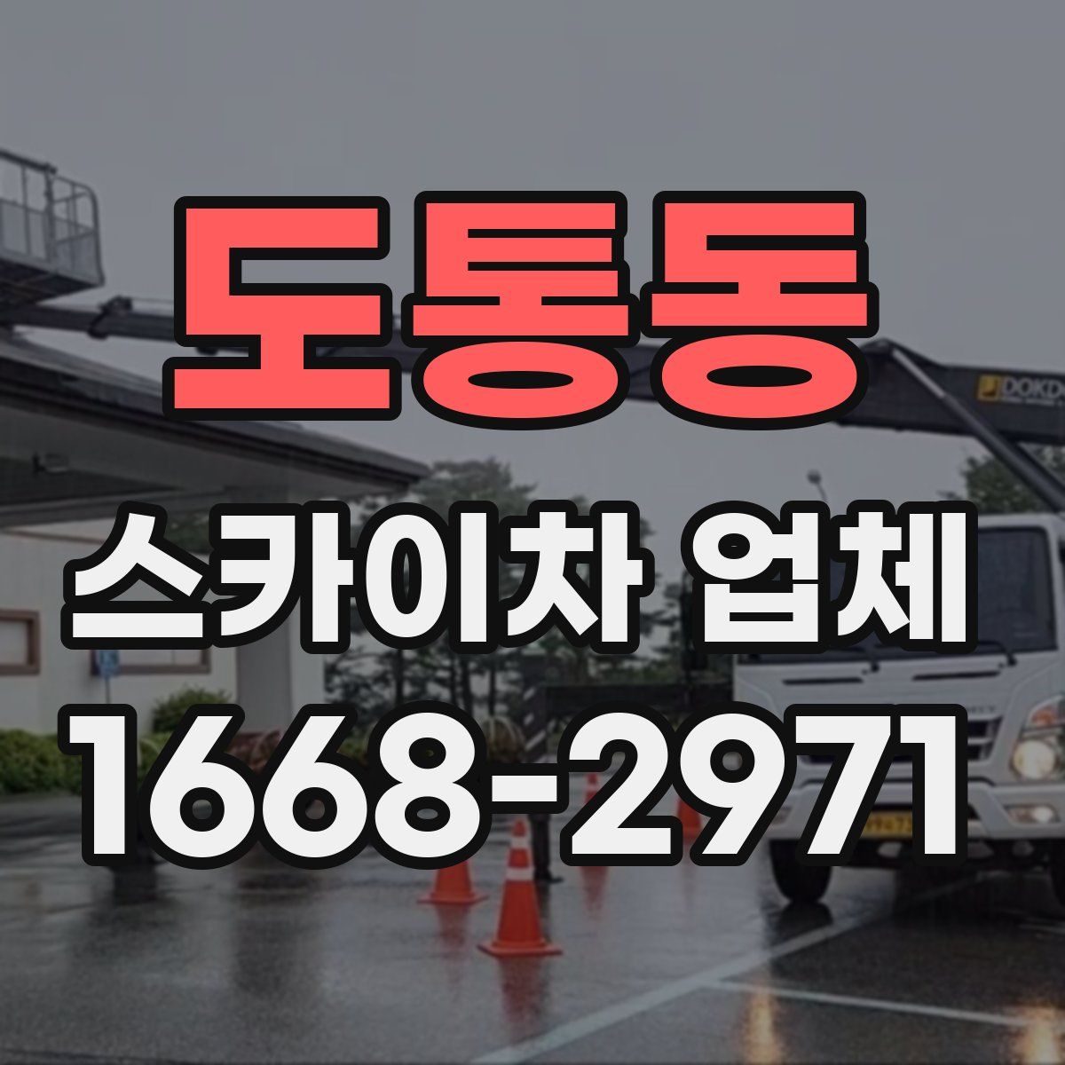 도통동 스카이차 업체