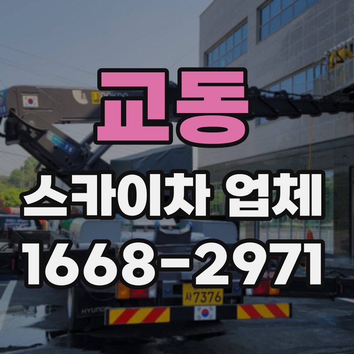 교동 스카이차 업체
