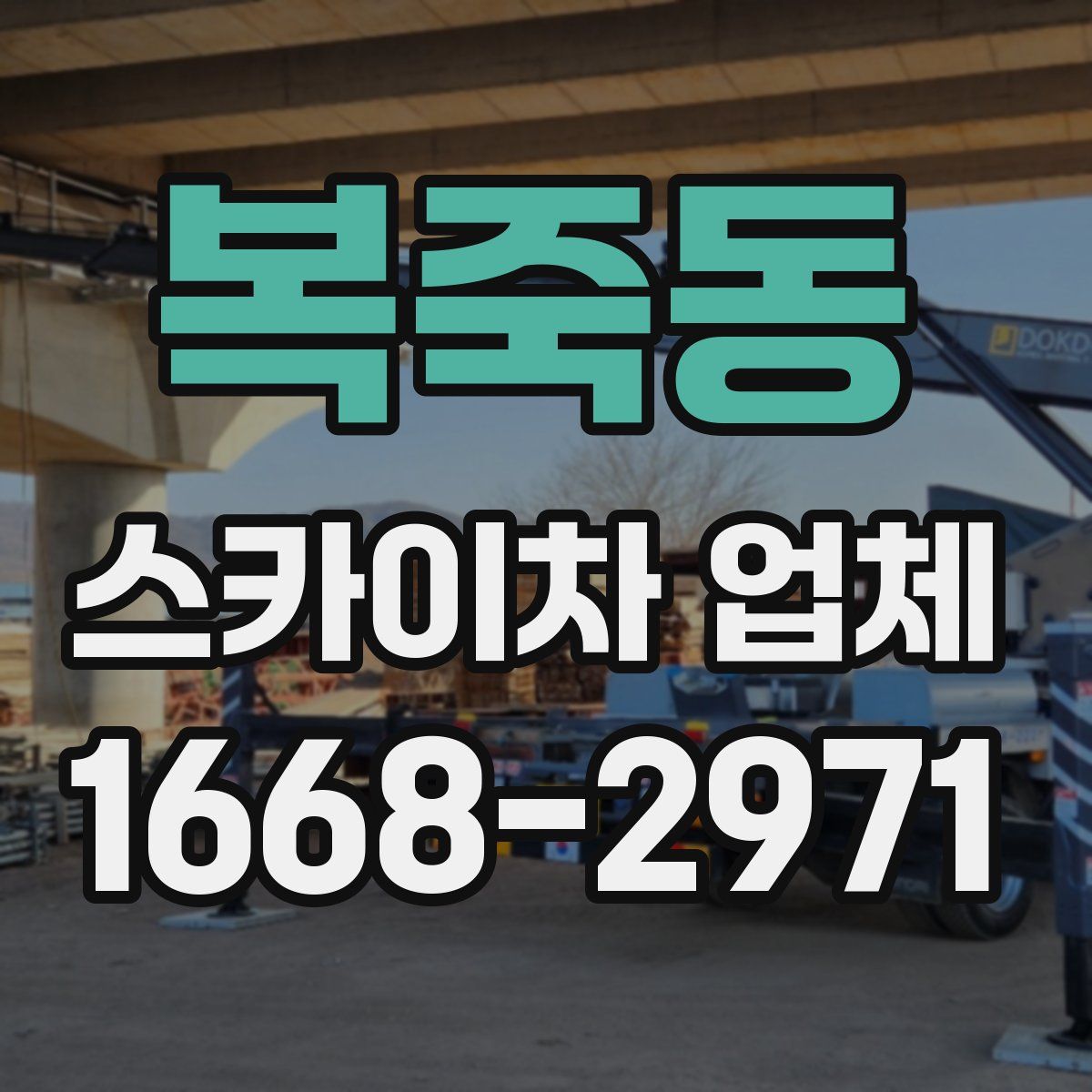 복죽동 스카이차 업체