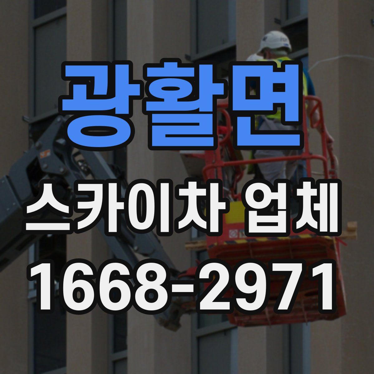 광활면 스카이차 업체