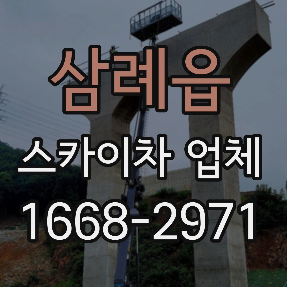 삼례읍 스카이차 업체