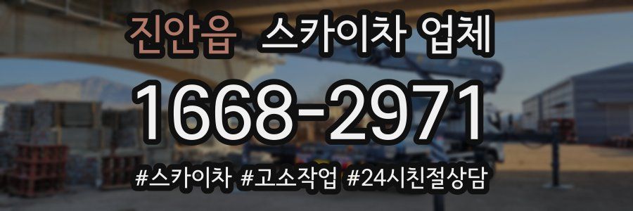 진안읍 스카이차 업체