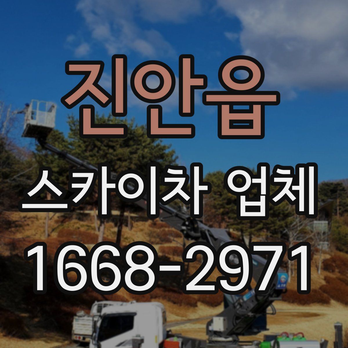 진안읍 스카이차 업체