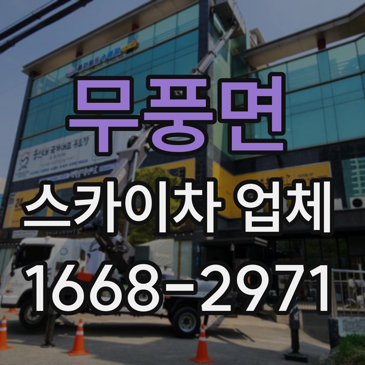 무풍면 스카이차 업체