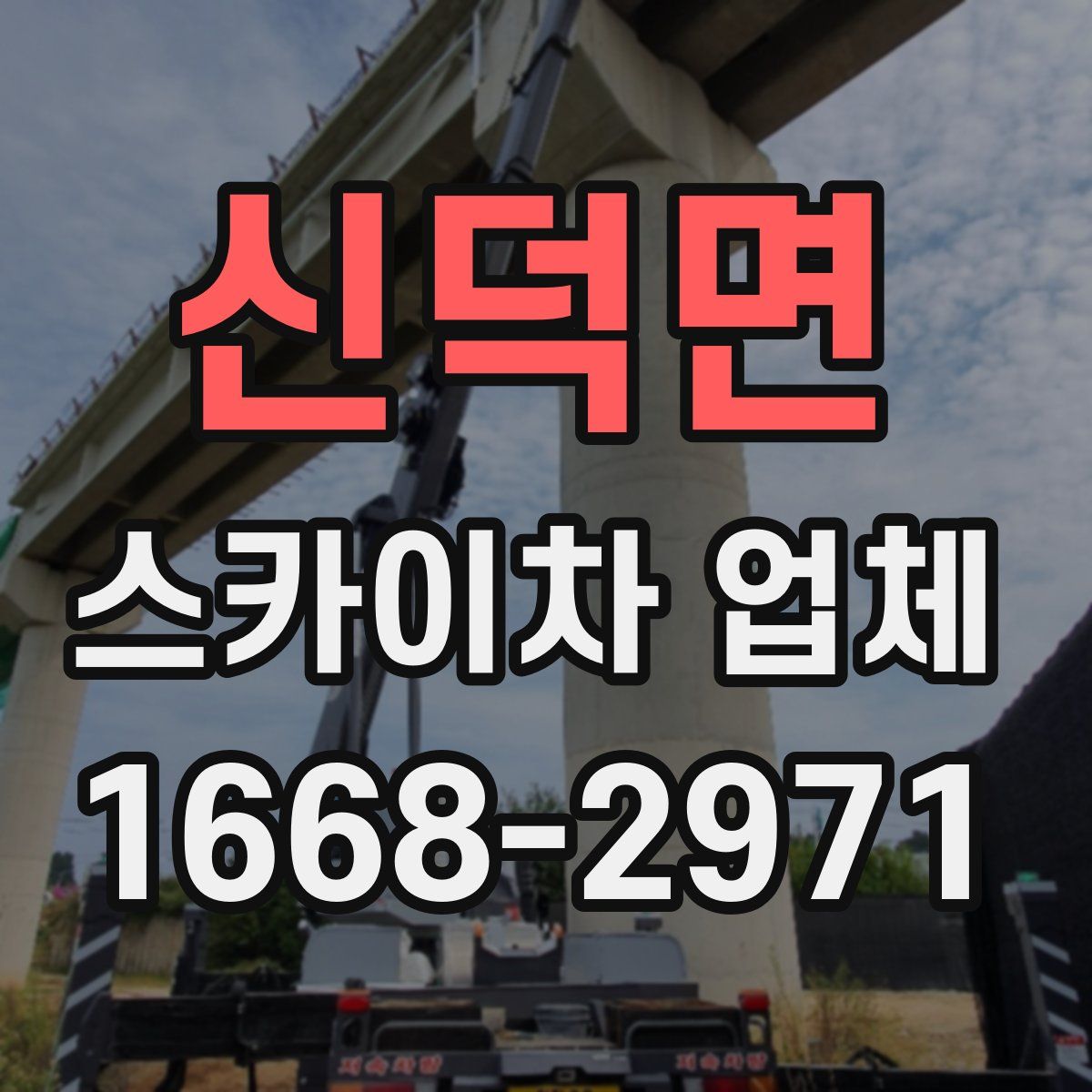 신덕면 스카이차 업체
