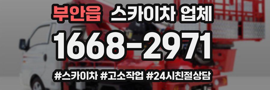 부안읍 스카이차 업체