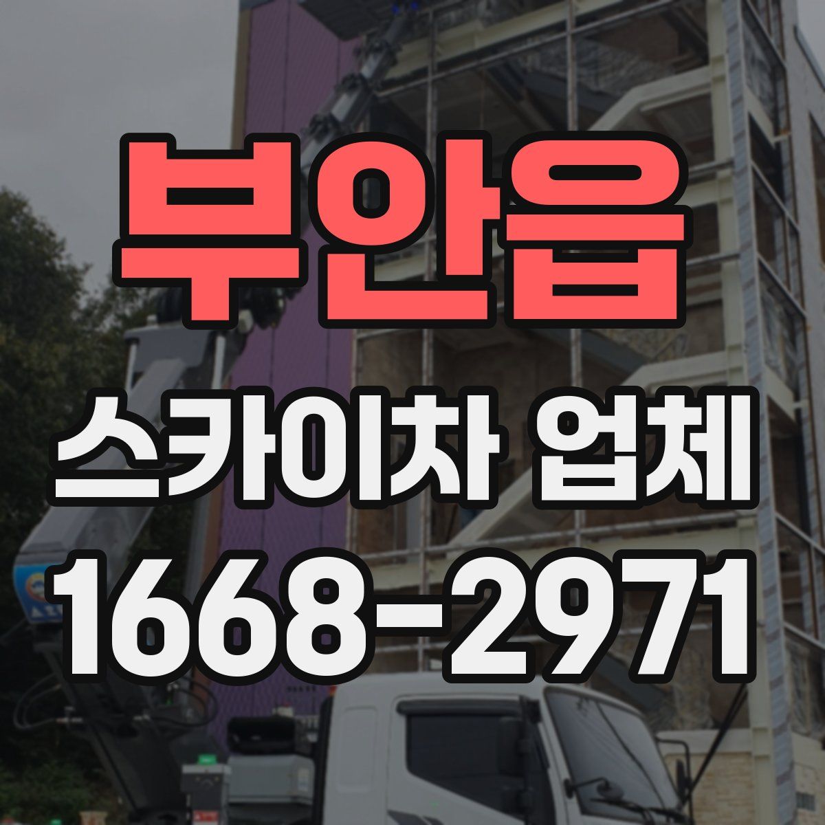 부안읍 스카이차 업체