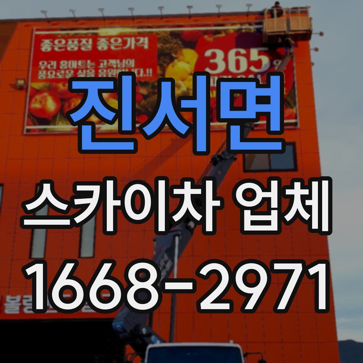 진서면 스카이차 업체