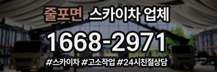 줄포면 스카이차 업체