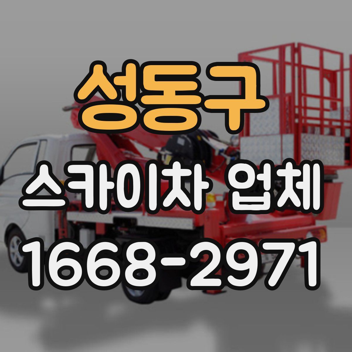 성동구 스카이차 업체