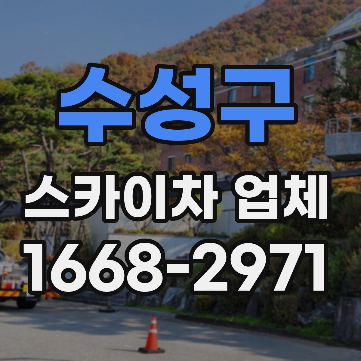 수성구 스카이차 업체