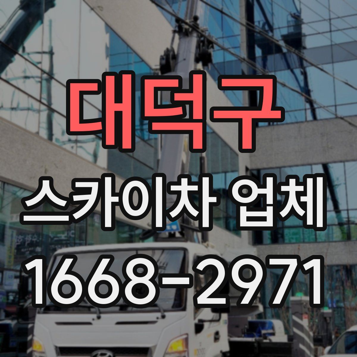 대덕구 스카이차 업체