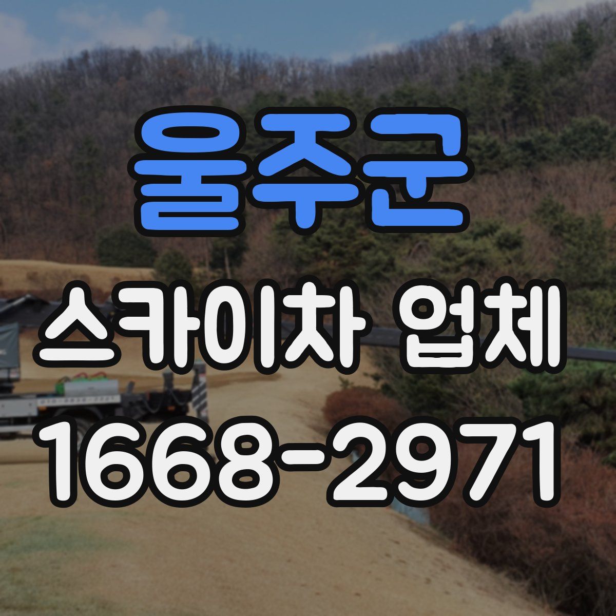 울주군 스카이차 업체