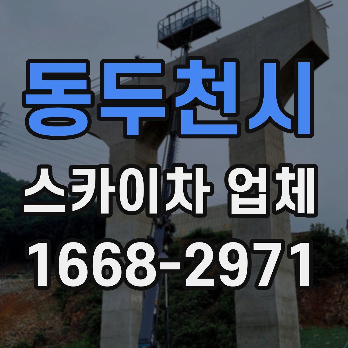 동두천시 스카이차 업체