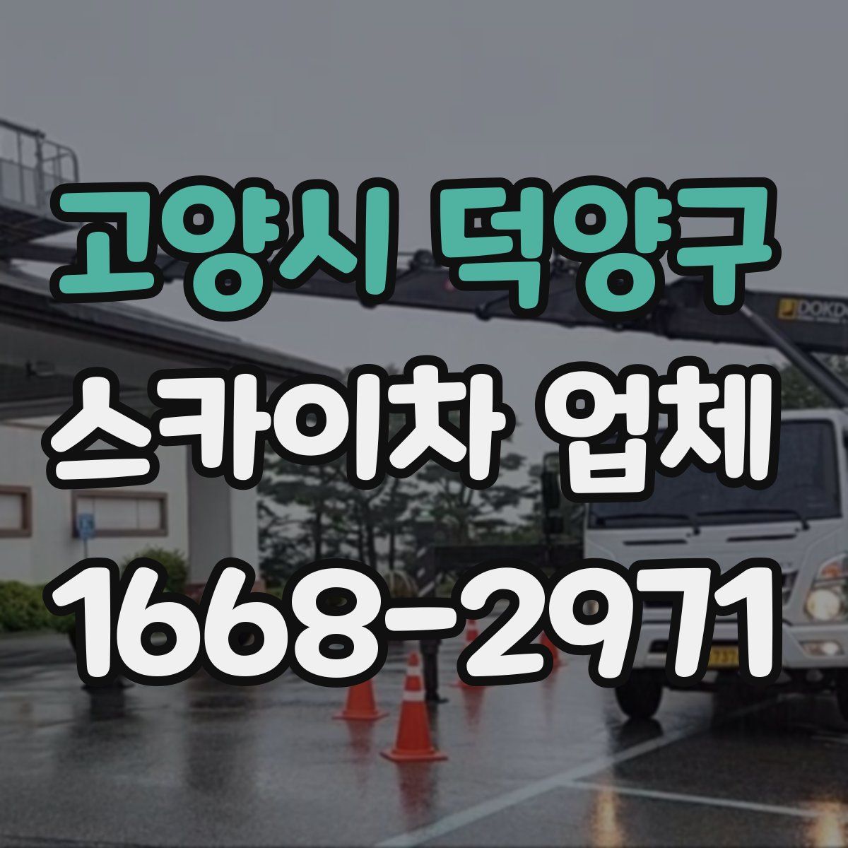 고양시 덕양구 스카이차 업체