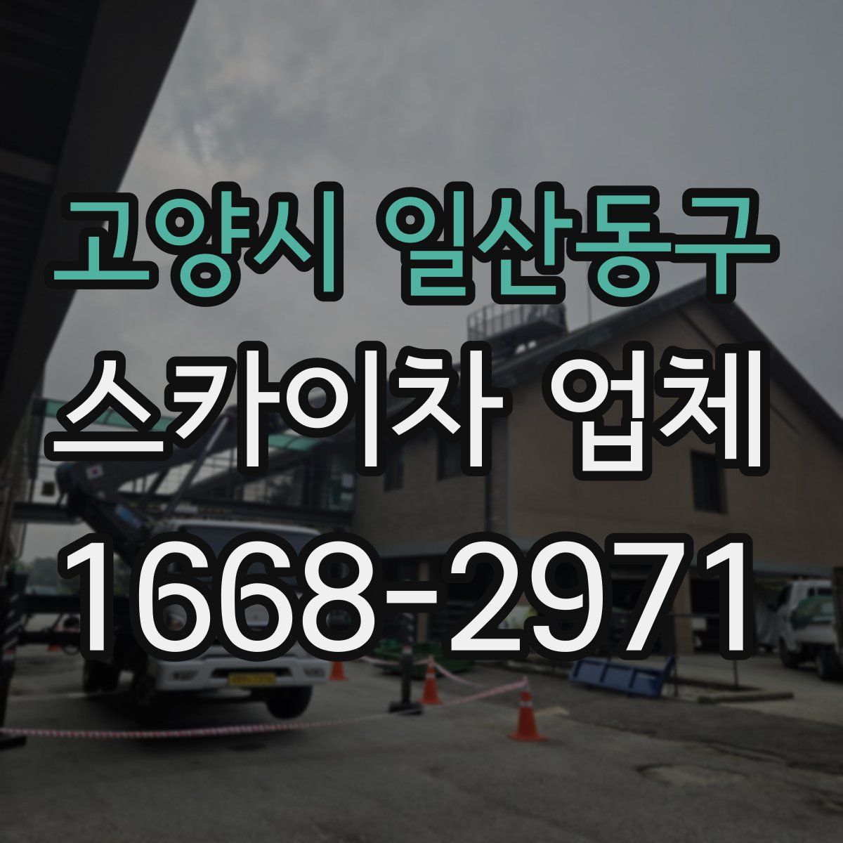 고양시 일산동구 스카이차 업체