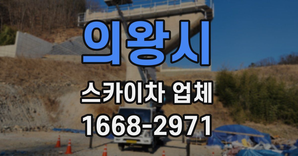 의왕시 스카이차 업체