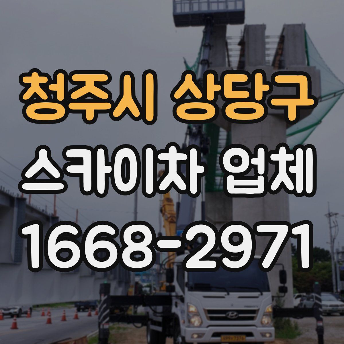 청주시 상당구 스카이차 업체