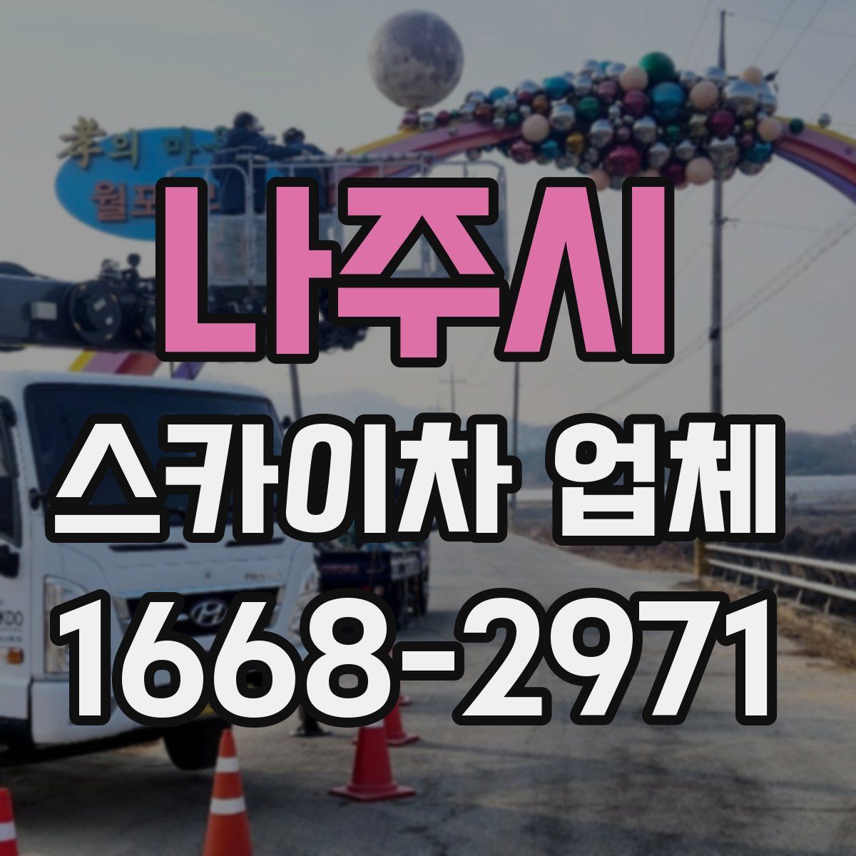 나주시 스카이차 업체