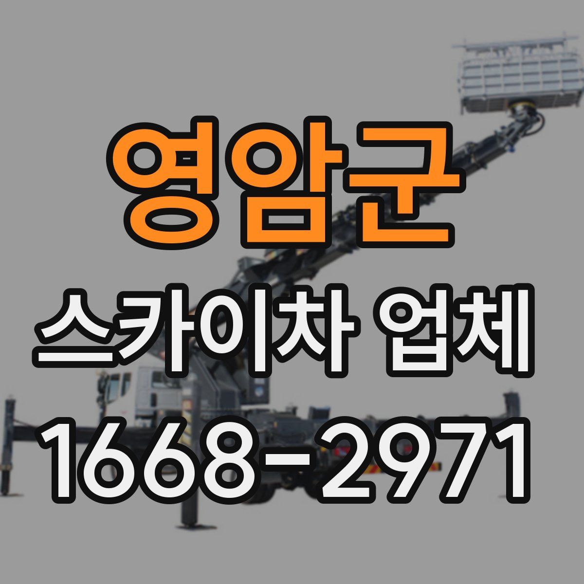 영암군 스카이차 업체