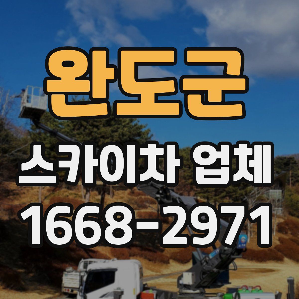 완도군 스카이차 업체