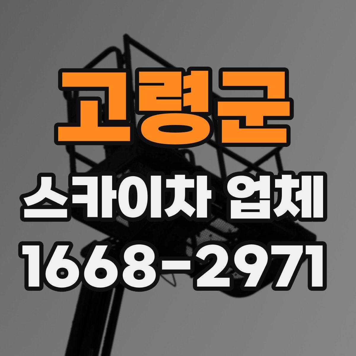 고령군 스카이차 업체
