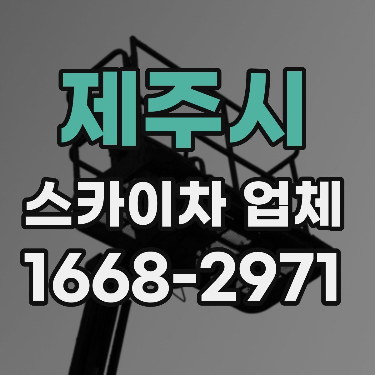 제주시 스카이차 업체