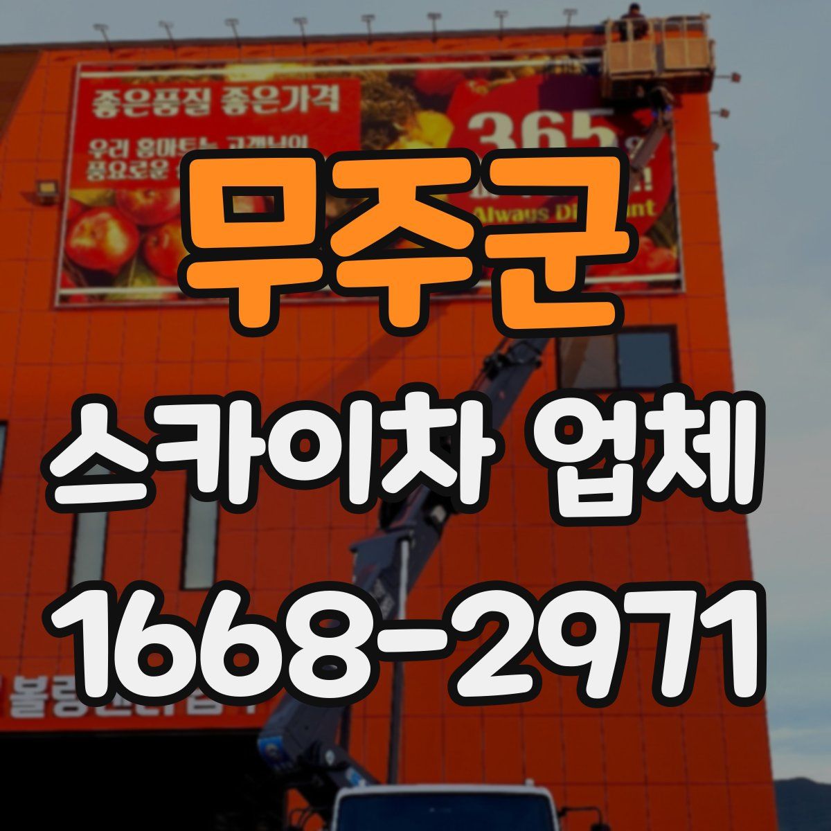 무주군 스카이차 업체