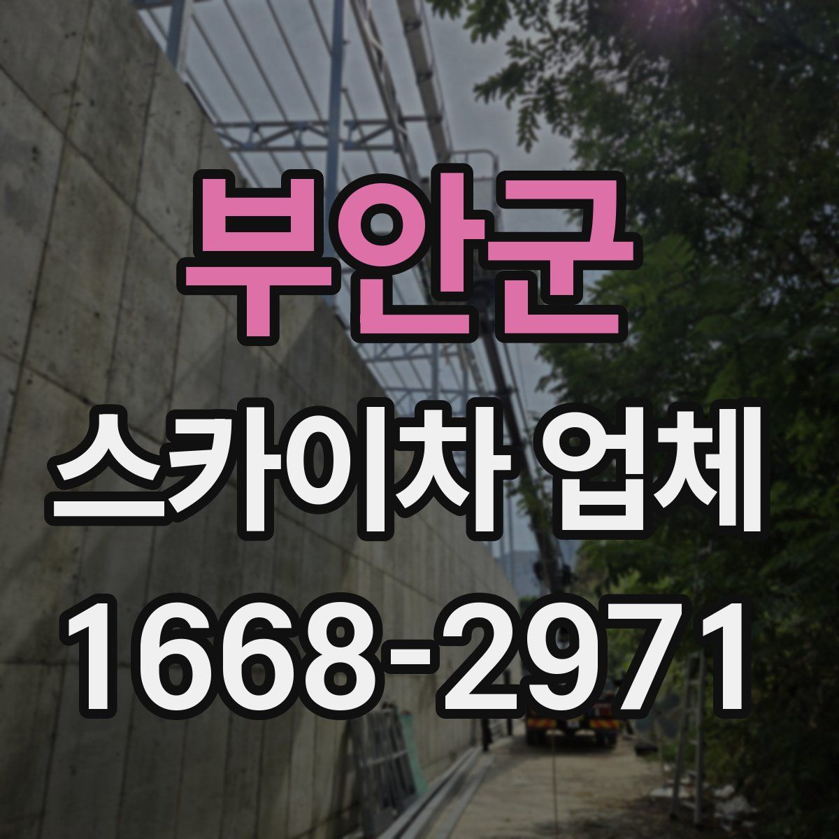부안군 스카이차 업체