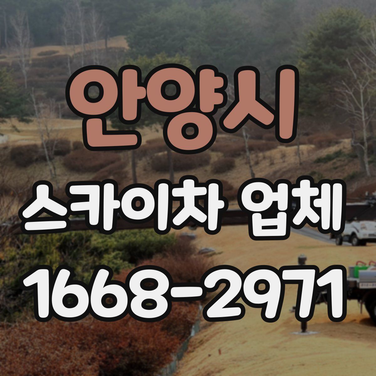 안양시 스카이차 업체