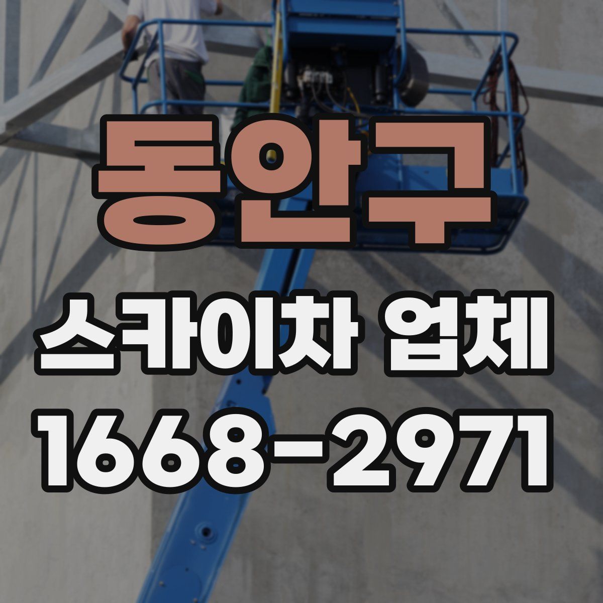 동안구 스카이차 업체