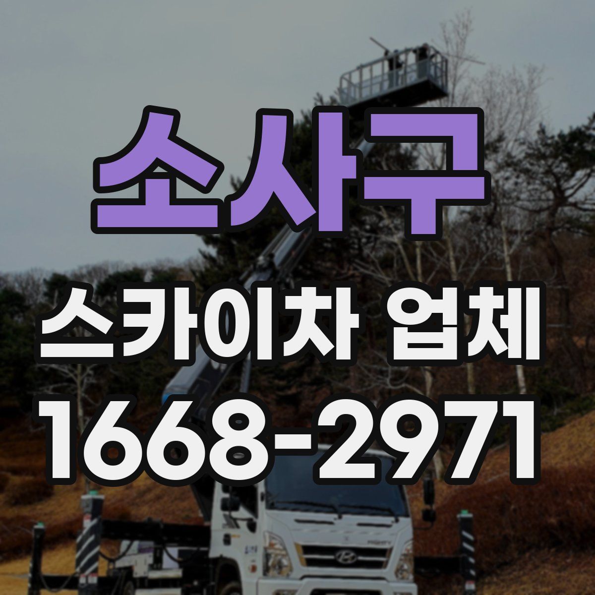 소사구 스카이차 업체