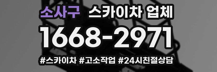 소사구 스카이차 업체