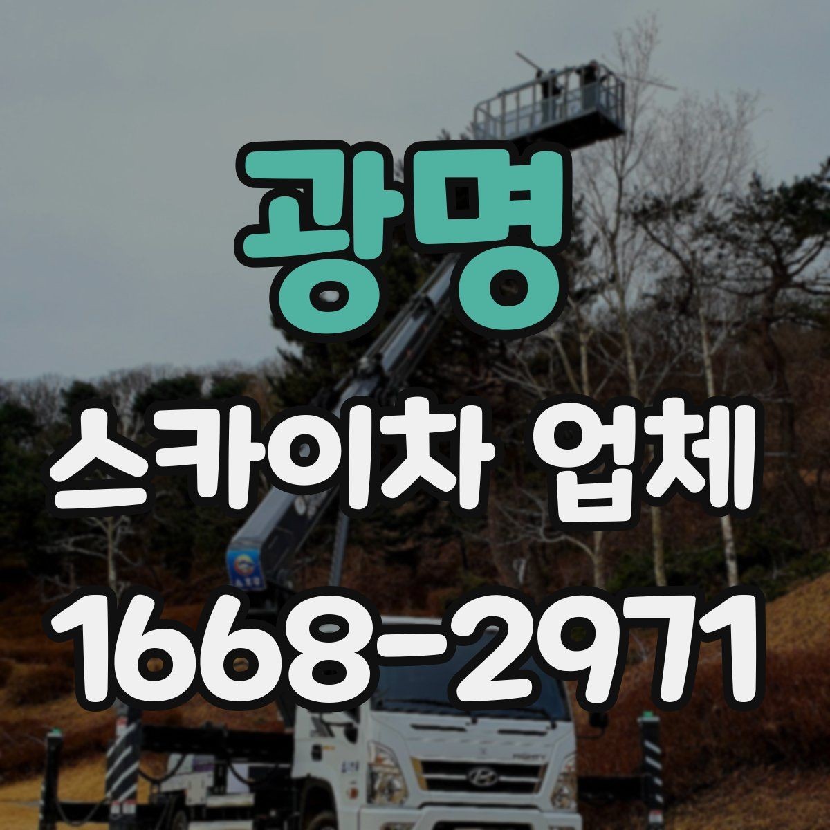 광명 스카이차 업체 이용 전 확인하는 접근 공간과 진입로