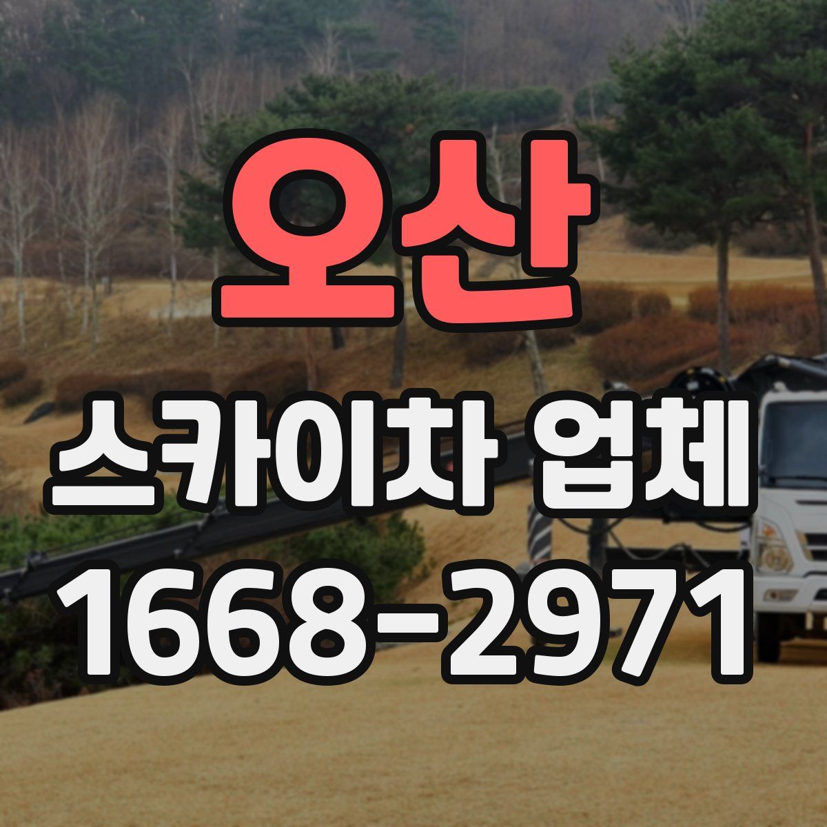 오산 스카이차 업체