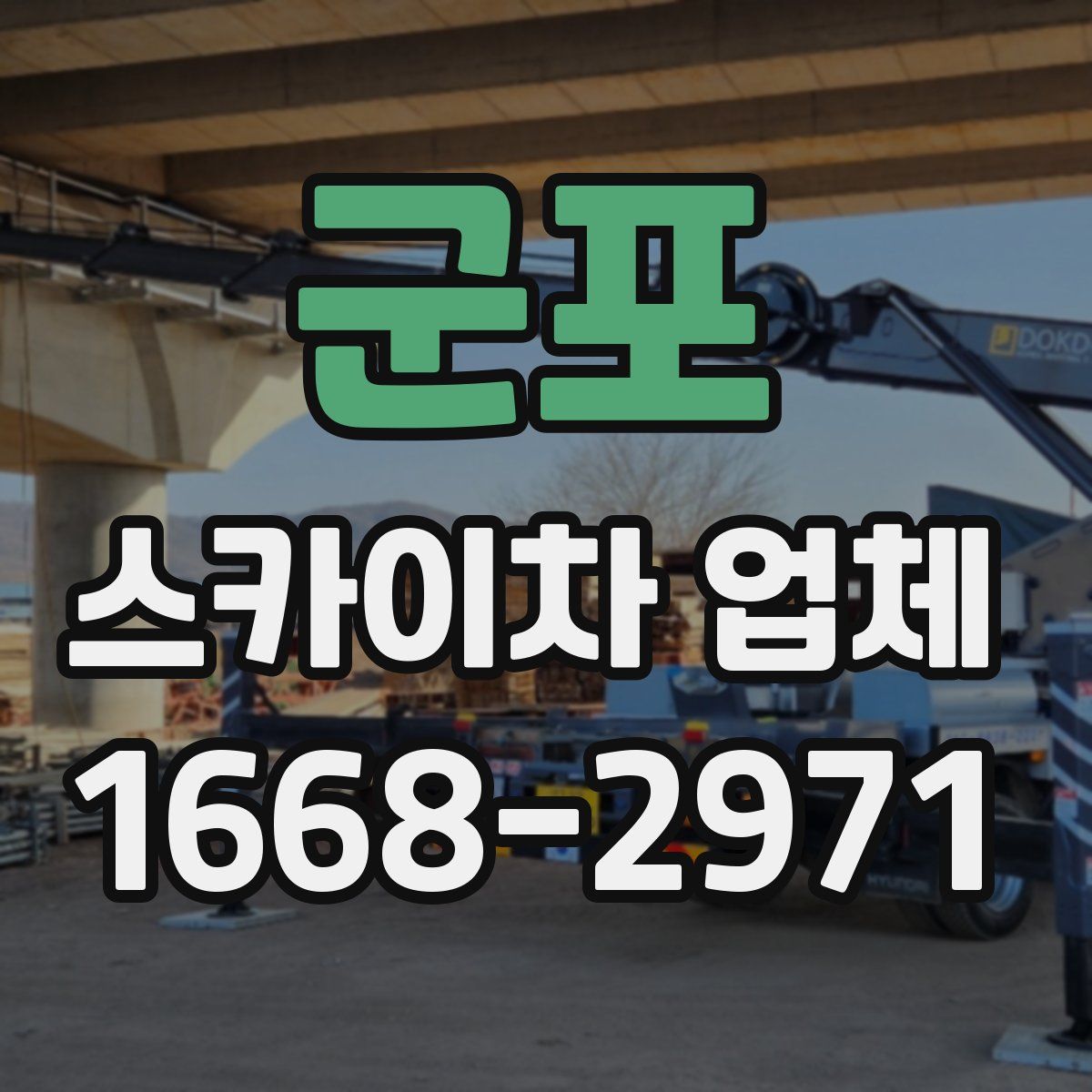 군포 스카이차 업체