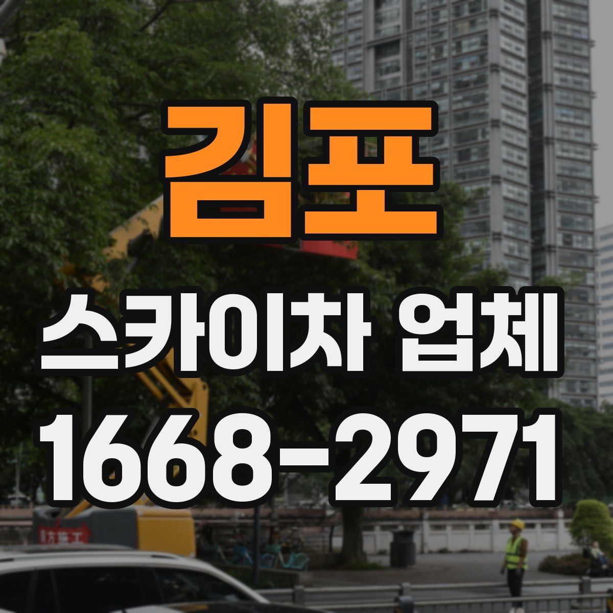김포 스카이차 업체