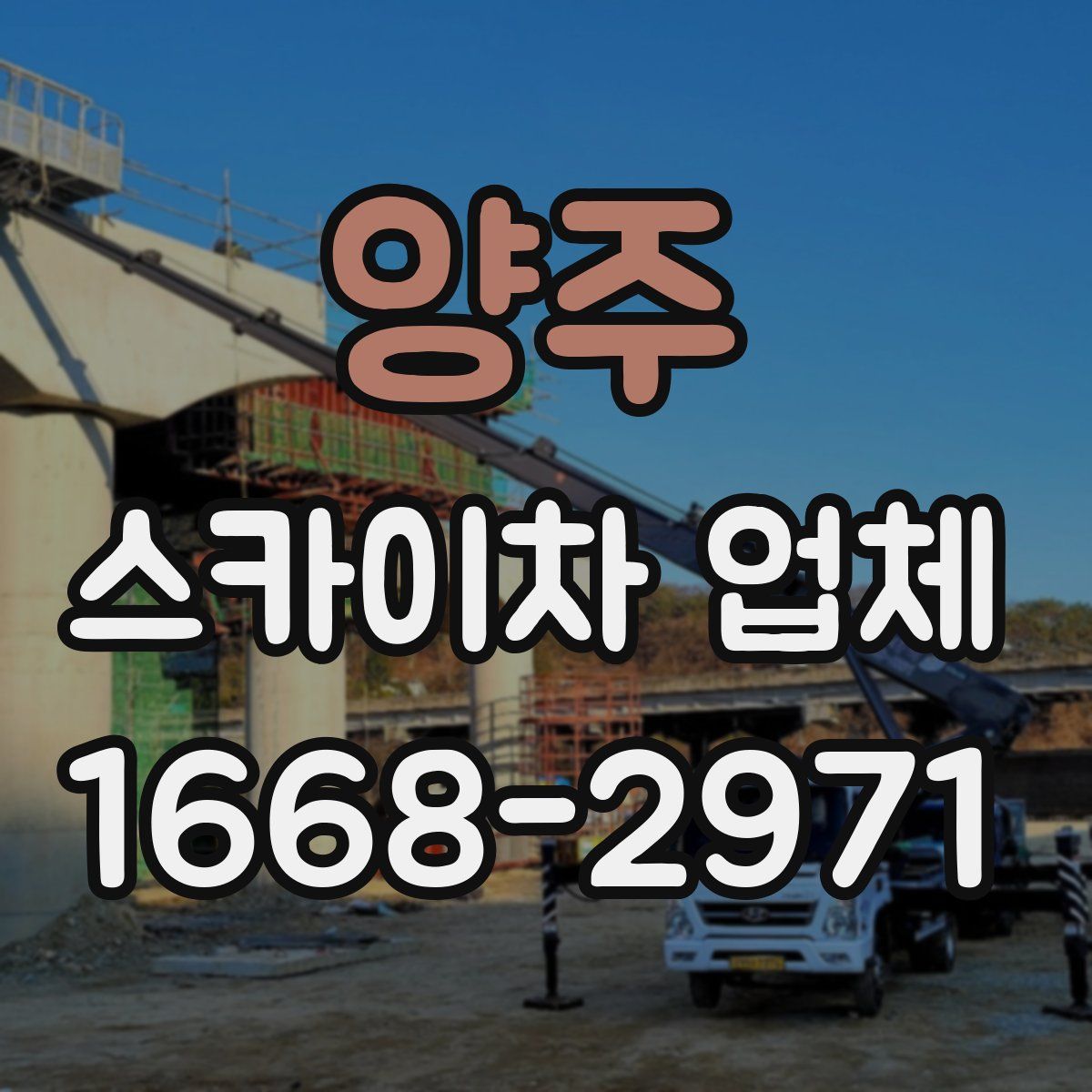 양주 스카이차 업체