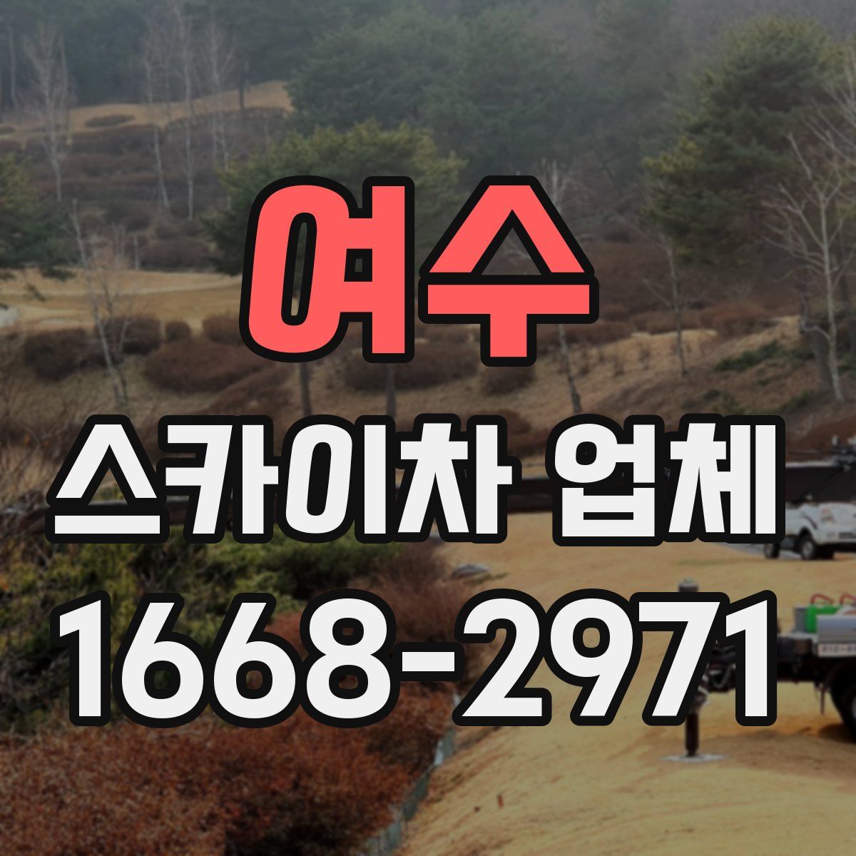 여수 스카이차 업체