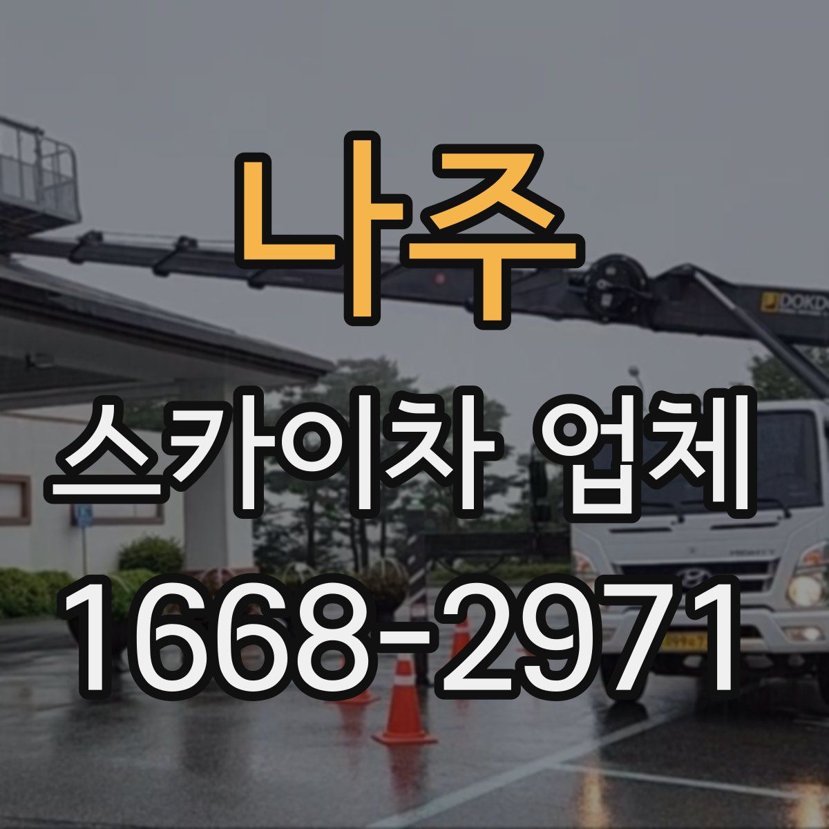 나주 스카이차 업체