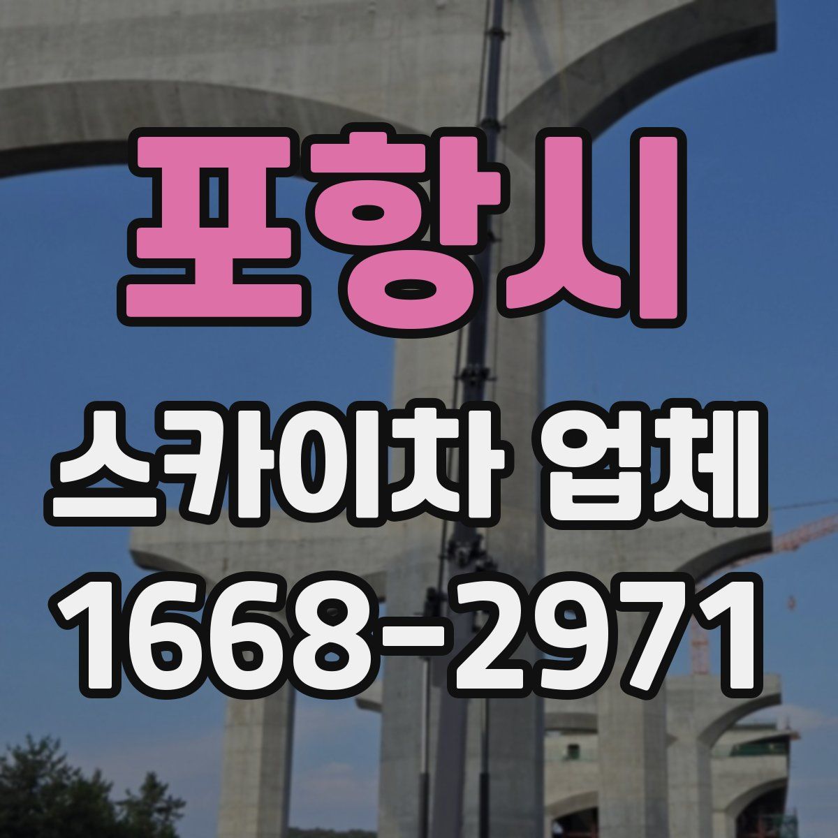 포항시 스카이차 업체