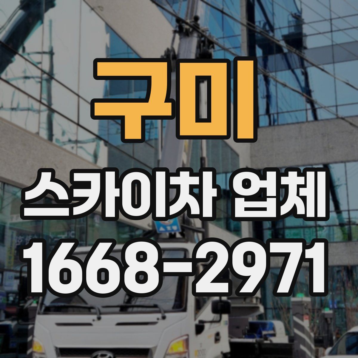 구미 스카이차 업체